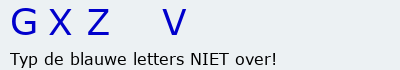 Bevestigingscode