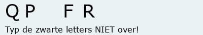 Bevestigingscode