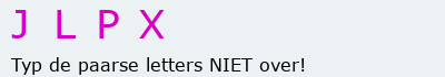 Bevestigingscode