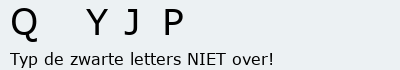 Bevestigingscode