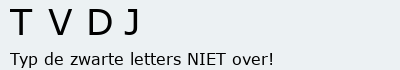 Bevestigingscode