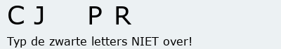 Bevestigingscode