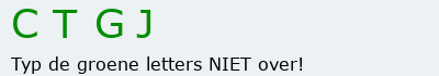 Bevestigingscode