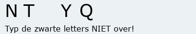 Bevestigingscode