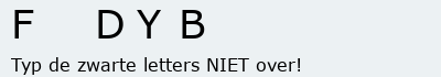 Bevestigingscode