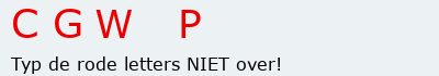 Bevestigingscode