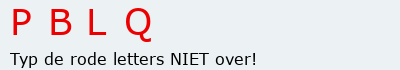 Bevestigingscode