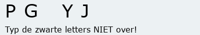Bevestigingscode