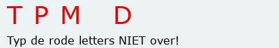Bevestigingscode