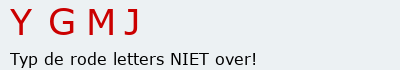 Bevestigingscode