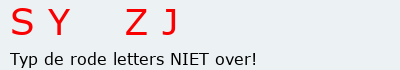 Bevestigingscode