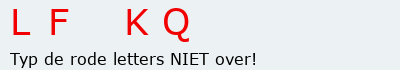 Bevestigingscode