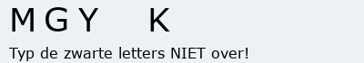 Bevestigingscode