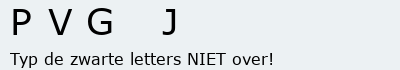 Bevestigingscode
