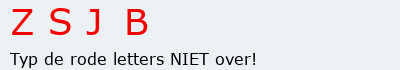 Bevestigingscode