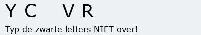 Bevestigingscode