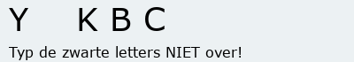 Bevestigingscode