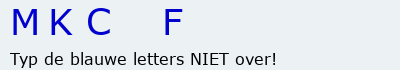 Bevestigingscode