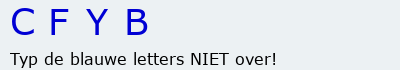 Bevestigingscode