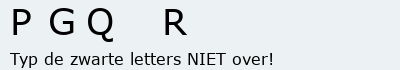Bevestigingscode