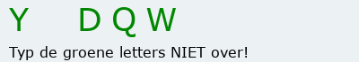Bevestigingscode