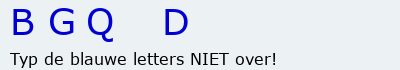 Bevestigingscode