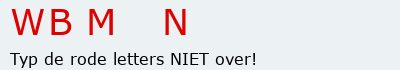 Bevestigingscode