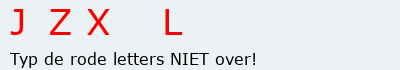 Bevestigingscode