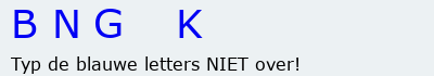 Bevestigingscode