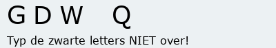 Bevestigingscode