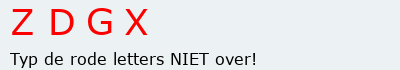 Bevestigingscode