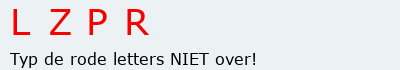 Bevestigingscode