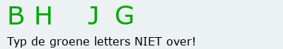 Bevestigingscode