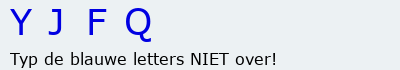 Bevestigingscode