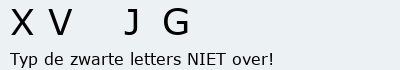 Bevestigingscode