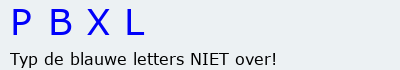 Bevestigingscode