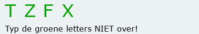 Bevestigingscode