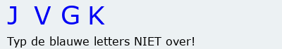Bevestigingscode