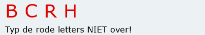 Bevestigingscode