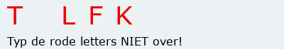 Bevestigingscode