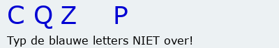 Bevestigingscode