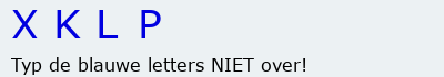 Bevestigingscode