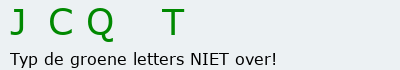 Bevestigingscode