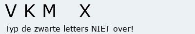 Bevestigingscode