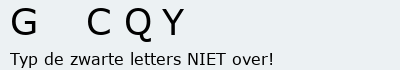 Bevestigingscode