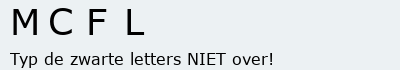 Bevestigingscode