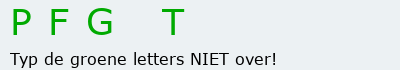 Bevestigingscode