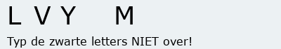 Bevestigingscode