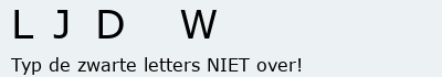 Bevestigingscode