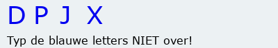 Bevestigingscode